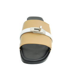 Hermes Bicolor Giulia Sandal 38.5