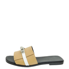 Hermes Bicolor Giulia Sandal 38.5
