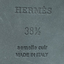 Hermes Bicolor Giulia Sandal 38.5