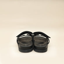 Hermes Noir Chypre Sandal 38.5