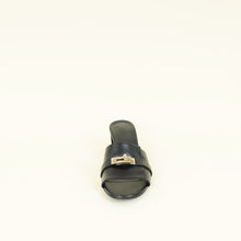 Hermes Noir Gigi 50 Sandal 38.5