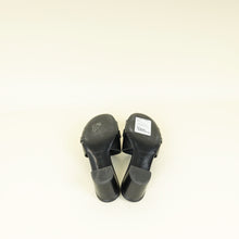 Hermes Noir Gigi 50 Sandal 38.5