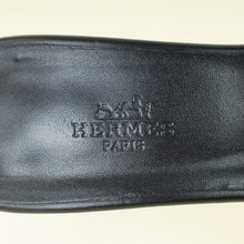 Hermes Noir Gigi 50 Sandal 38.5