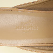 Hermes Beige Groupie Mule 38.5
