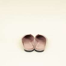 Hermes Pink Roxane Goatskin Suede Crystal Mules 38.5