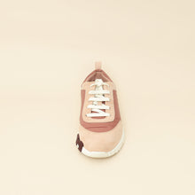Hermes Rose Parachute Bouncing Sneaker 38.5