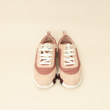 Hermes Rose Parachute Bouncing Sneaker 38.5