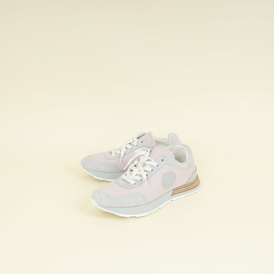 Hermes Bicolor Drive Sneakers 38