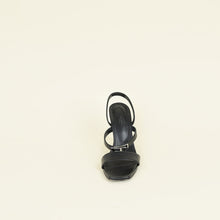 Hermes Black Glamour 95 Sandal 38