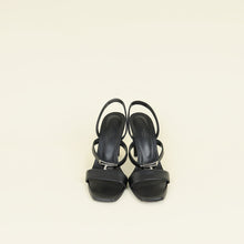 Hermes Black Glamour 95 Sandal 38