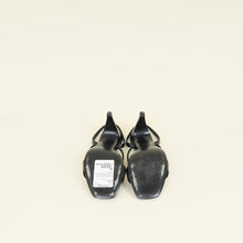 Hermes Black Glamour 95 Sandal 38
