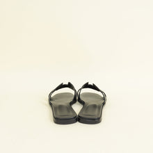 Hermes Noir Oran Sandal 38
