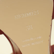 Hermes Rouge H Legend Sandal 38