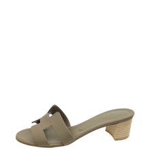 Hermes Etoupe Oasis Sandals 38