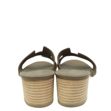 Hermes Etoupe Oasis Sandals 38