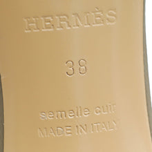 Hermes Etoupe Oasis Sandals 38