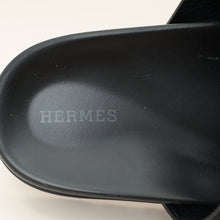 Hermes Noir Chypre Sandal 38