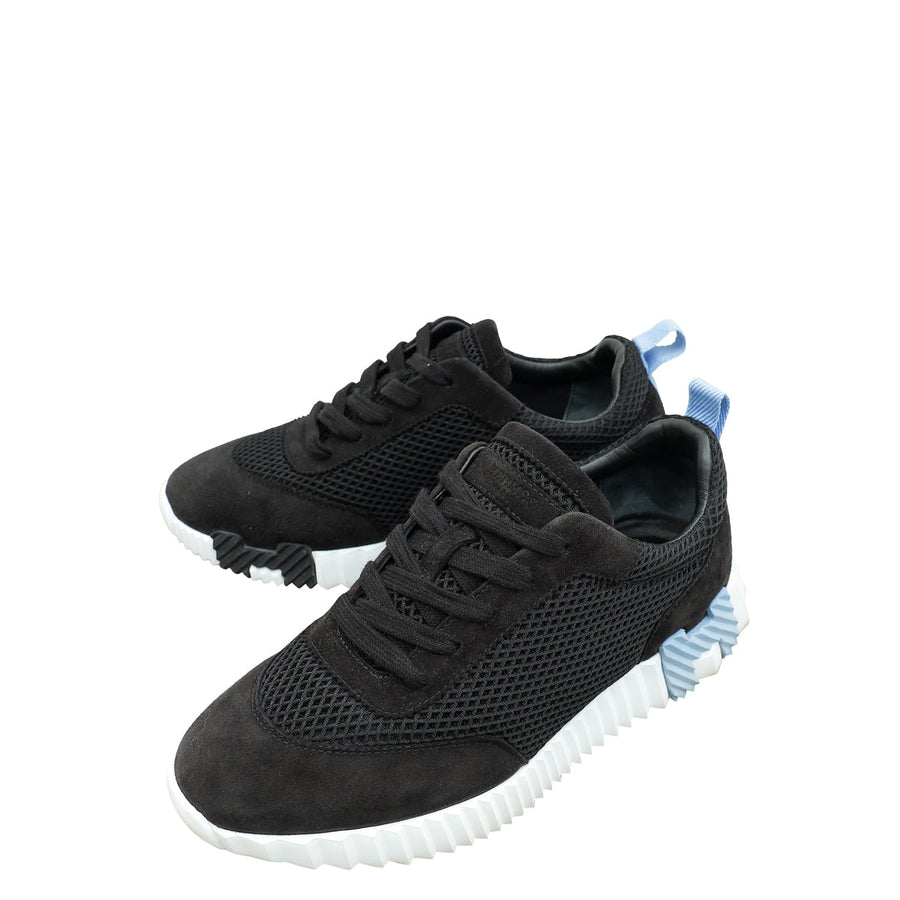 Hermes Noir Bouncing Sneaker 38