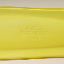 Hermes Jaune Curcuma Oran Sandals 38