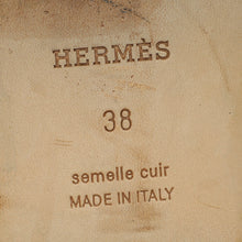 Hermes Blanc Oran Sandals 38