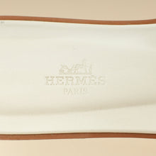 Hermes Blanc Oran Sandals 38