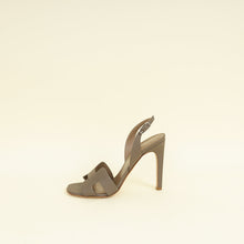 Hermes Gris Etain Holy 105 Sandal 38
