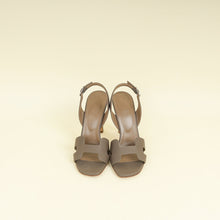 Hermes Gris Etain Holy 105 Sandal 38