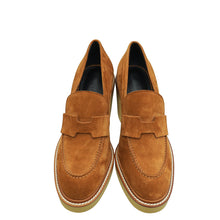 Hermes Brun Fume Didi 70 Loafer 38