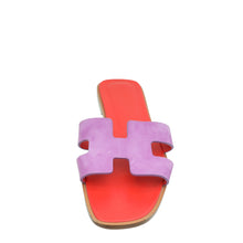 Hermes Bicolor Oran Sandals 38