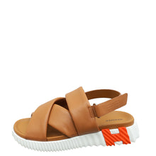 Hermes Gold Electric Sandals 38