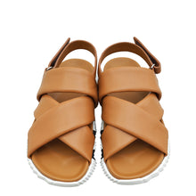 Hermes Gold Electric Sandals 38