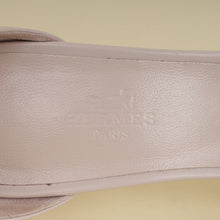 Hermes Rose Petal Premiere 105 Sandals 38
