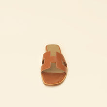 Hermes Gold Oran Sandals 39.5