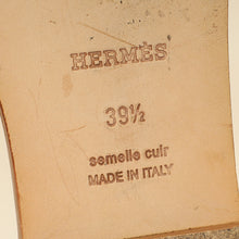 Hermes Gold Oran Sandals 39.5