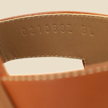 Hermes Gold Oran Sandals 39.5