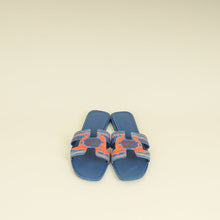 Hermes Bicolor Bride de Gala Oran Sandal 39.5