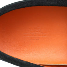 Hermes Noir Suede Irving Loafer 39.5