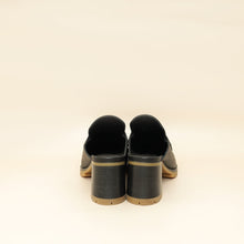 Hermes Noir Flore 60 Goatskin Mule 39