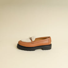 Hermes Bicolor Icone Loafer 39