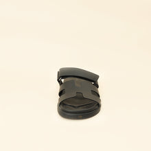 Hermes Noir Chypre Sandal 39