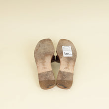 Hermes Bordeaux Shiny Alligator Oran Sandals 39
