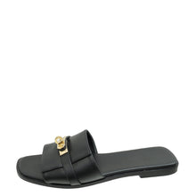 Hermes Noir Gabriel Sandal 39
