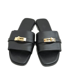 Hermes Noir Gabriel Sandal 39