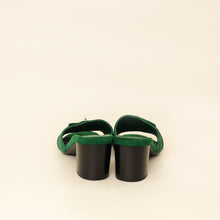 Hermes Vert Electrique Gigi 50 Sandals 39