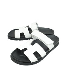 Hermes Blanc Chypre Sandal 39