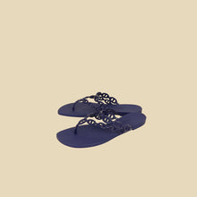 Hermes Violet Iris Island Waterproof Sandal 39