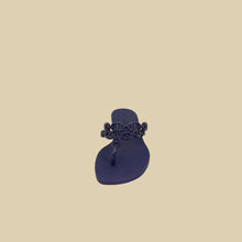 Hermes Violet Iris Island Waterproof Sandal 39