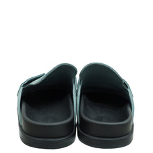 Hermes Vert Deau Go Suede Calfskin Mule 39