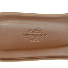 Hermes Bicolor Denim Oran Sandal 39