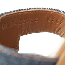 Hermes Bicolor Denim Oran Sandal 39
